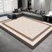 Living Room Rug,Large Rug,Oversized, Gold Leaves Design,Bedroom Rug,Soft And Thick, Machine Washable, Thickened Rug, Bedside Rug,Decorative Indoor Rug_maomaolike.com