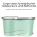 Thickened Wheeled Dual Drive Bucket Stainless Steel Spin Drying Hands Free Wet And Dry Use Household Mop_maomaolike.com