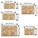 Small, Washable, Non-slip Rugs Suitable For Entryways, Kitchens, Laundry Rooms, Beside The Bed In Bedrooms, And Living Rooms. Machine-washable Rugs._maomaolike.com