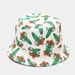 Hot Sale Wholesale bucket various vegetable pattern fisherman sun fedora hat pepper cucumber eggplant wholesale price панама_maomaolike.com
