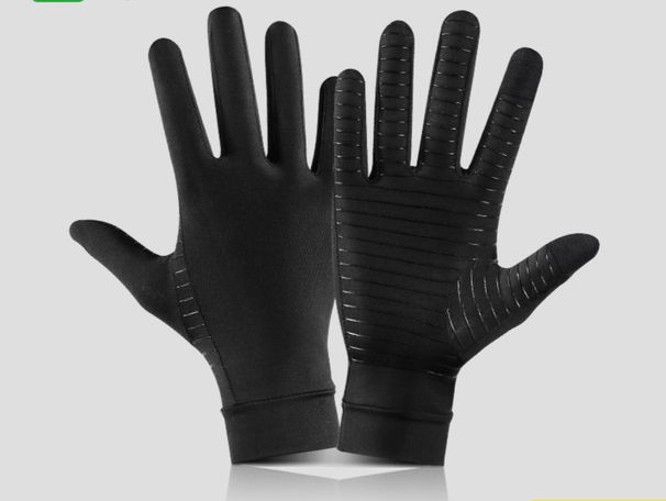 Pressure cotton ammonia touch screen rehabilitation training non-slip gloves Breathable care pressure gloves_maomaolike.com
