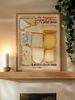 Cheese, Cream, Dairy, Kitchen Theme, Oil Painting Print, Decorative Art Print, Home Decor Art, Living Room Sofa Backdrop Decorative Art_maomaolike.com