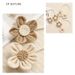 Twisty Fun Handmade Creative Cotton Linen Internet Celebrity New Flower Sheer Super Fairy Curtain Tiebacks_maomaolike.com