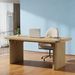 (old Sku:S05790051 ) Wood Executive Desk Simple Rectangular Computer Desk Writing Table_maomaolike.com