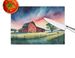 Barn At Twilight Glass Cutting Board Decorative Tempered Glass Kitchen Cutting And Serving Board Large Size Chopping Board_maomaolike.com