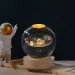 Gift Festival USB LED Night Light, Galaxy Crystal Ball 3D Planet Moon Lamp, Home Decoration_maomaolike.com