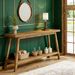 Farmhouse Console Table, Entryway Table 2-Tier Sofa Table_maomaolike.com