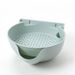 Kitchen Double Layer Fruit Bowl Washing Basket Lazy Bracket_maomaolike.com