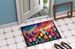 Tulips In Color Doormat Front Door Mat Indoor Outdoor Rugs For Entryway, Non Slip Washable Low Pile, 24H X 36W_maomaolike.com