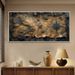 Nautical Chart, Metallic Style, Home Décor Painting, Wall Art Poster, Living Room Sofa Backdrop Decoration, Art Exhibition Piece_maomaolike.com