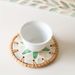 Handmade Resin Rattan Coasters, Tea Cup And Pastry Decorative Drink Mats, Colorful Shell Heat-insulating Mats, An Ideal Gift For Tea Lovers_maomaolike.com