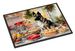 Norwegian Elkhound Christmas Cookies Doormat Front Door Mat Indoor Outdoor Rugs For Entryway, Non Slip Washable Low Pile, 24H X 36W_maomaolike.com
