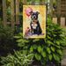 Staffordshire Bull Terrier Happy Birthday Garden Flag Mailbox Flag Decorative Yard Flag Banner Outside Patio Artwork Yard Flower Beds, Garden Size, Multicolor_maomaolike.com