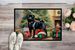 Pug Cozy Christmas Doormat Front Door Mat Indoor Outdoor Rugs For Entryway, Non Slip Washable Low Pile, 24H X 36W_maomaolike.com