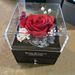 Eternal Rose Real Flower Drawer Necklace Ring Gift Box Mother's Day Valentine's Day Gift Dried Flower Eternal Flower Jewelry Box_maomaolike.com