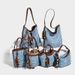 Niche Woven Women's Denim Blue Underarm Clutch Shoulder Bag Handbag Korean Style 2026 New Fashion Retro_maomaolike.com