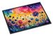 Scabiosa In Color Doormat Front Door Mat Indoor Outdoor Rugs For Entryway, Non Slip Washable Low Pile, 24H X 36W_maomaolike.com
