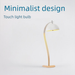 Korean Style Warm Light Rechargeable LED Touch Living Room Study Bedroom Atmosphere Lamp Below 36V_maomaolike.com