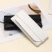 Unisex Glasses Case Black leather glasses case PVC nail buckle soft bag Sunglasses case Sunglasses case Glasses bag_maomaolike.com
