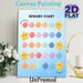 Star-themed Reward Chart Painting Poster, Pastel-colored Cute Cartoon Star & Bubble Pattern Poster, Motivational Design To Track Progress And_maomaolike.com