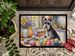 Decorating Easter Schnauzer Doormat Front Door Mat Indoor Outdoor Rugs For Entryway, Non Slip Washable Low Pile, 24H X 36W_maomaolike.com