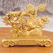 Gold Dragon Horse Spirit Coin Ornament Office Home Living Room Decoration Hot-Selling Craft In Scenic Areas_maomaolike.com