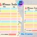Allowance Tracker Painting Poster, Colorful Chore-themed Illustrated Poster, Practical Tool To Track Chores And Corresponding Earnings For Home_maomaolike.com