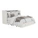 Wood Queen Cabinet Murpgy Bed With Storage Drawers For Guest Room,Hideaway Bed With White Rattan Design,Foldaway Bed Cabinet_maomaolike.com