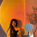 LED Magnetic Charging Wall Everlasting Sunset Movable Night Light Background Atmosphere Lamp Small Hill Spotlight_maomaolike.com