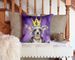 Chinese Crested King Of Mardi Gras Throw Pillow Machine Washable, Indoor Outdoor Decorative Pillow For Couch, Bed Or Patio, 14Hx14W_maomaolike.com