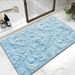 Bathroom Mat Toilet Mat Shower Mat Entrance Rug Absorbent Non-Slip Mat Soft Quick-Dry Machine Washable_maomaolike.com