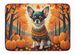 Tricolor Chihuahua Fall Memory Foam Kitchen Mat Machine Washable Anti-Fatigue Mat Cushion Comfort Bath Mat Or Kitchen Rug_maomaolike.com