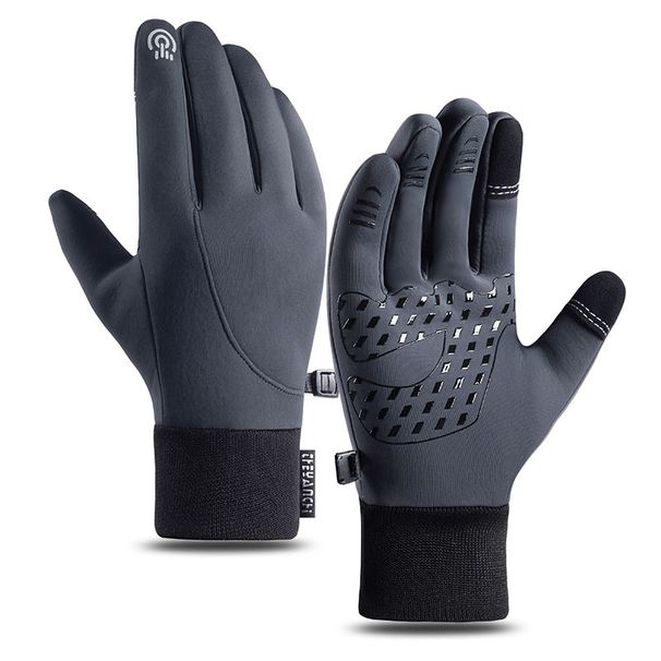 Sports Gloves Skiing Cycling Motorcycle Hiking Cycling Gloves Riding Gloves Non-slip Touch Screen Windproof Waterproof And Fleece Warm Gloves_maomaolike.com