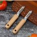 wood Handle Peeling Knife For Use Fruit Vegetable_maomaolike.com