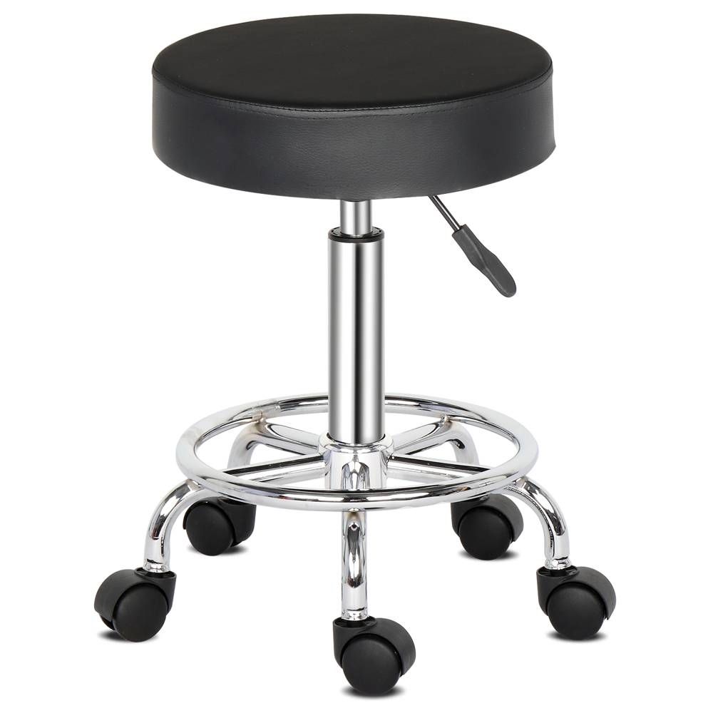 Bar Stool Fashionable Comfortable Round Stool Black Ha Ha Feet Rotation Bar Stool_maomaolike.com