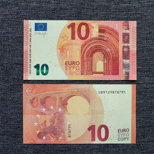 Copy Money Actual 1:2 Size Party Supplies Prop Euro Movie Banknote Paper Novelty Toys 10 20 50 100 200 500 Currency Fa K E_maomaolike.com