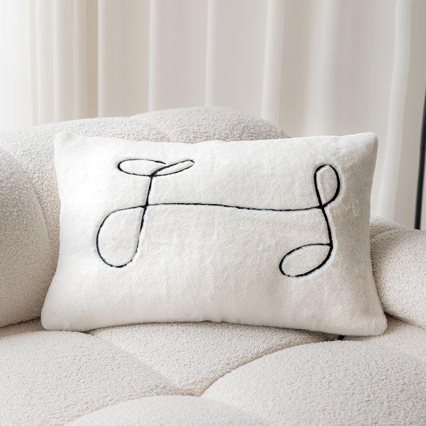 Home Garden Cream Style Sofa Pillow Cover Ins Style Nordic Soft Furnishing Living Room Decorative Pillow Bedside Cushion Bed Back Pillow_maomaolike.com
