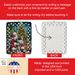 Keeshond And Santa Claus Porcelain Ornament Christmas Tree Hanging Decorations For Home Christmas Holiday, Rectangle, Gift, Multicolor_maomaolike.com