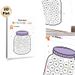 Classroom Reward Jar Painting Poster, Pastel-toned Jar With Numbered Circles & Star Accents Poster, Practical Reward Tracking Tool For Classroom_maomaolike.com