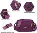Quilted Crossbody Bags For Women - Oxford Cloth Multi-Layer Shoulder Handbag With Wide Strap -Casual Embroidery Business Bag_maomaolike.com