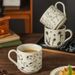 Artistic Minimalist Nordic Ceramic Mug Ins Style Creative Personality Retro Household Water Coffee Cup_maomaolike.com