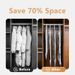Hanging Bags Space Saving Compression Covers Reusable Closet Vacuum Storage Bag Clothes For Down_maomaolike.com