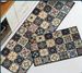Vintage Moroccan Tile Pattern Mat - Oil-Proof Non-Slip Long Kitchen Rug, Bohemian Ethnic Style Absorbent Bathroom Mat_maomaolike.com