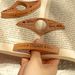 1Pc Personalized Wooden Book Page Holder | Handcrafted Reading Stand With Name Engraving, Ideal Gift For Book Lovers,Modern Wood Tabletop Decor_maomaolike.com