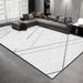 Living Room Rug Large-sized Rug With Geometric Pattern Bedroom Rug Plush Thickened Machine Washable Thickened Rug Bedside Rug Interior Decorative Rug_maomaolike.com