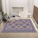 Living Room Rug Large Size Gorgeous Gold Frame Design Bedroom Rug Plush Thickened Machine Washable Thickened Underlay Interior Decorative Rug_maomaolike.com