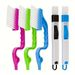 5-Piece Handheld Gutter And Crevice Cleaning Kit, Ideal For Window Sills, Gutters, And Kitchen And Bathroom Cleaning_maomaolike.com