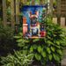 French Bulldog Christmas Reindeer Garden Flag Mailbox Flag Decorative Yard Flag Banner Outside Patio Artwork Yard Flower Beds, Garden Size, Multicolor_maomaolike.com