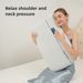 Deep Sleep Pillow, Design For Side & Back Sleepers, Orthopedic Cervical Shape Gently Cradles Head & Provides Neck Support & Shoulder Pain Relief_maomaolike.com