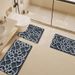 Bathroom Mat Toilet Mat Shower Mat Entrance Rug Absorbent Non-Slip Mat Soft Quick-Dry Machine Washable_maomaolike.com